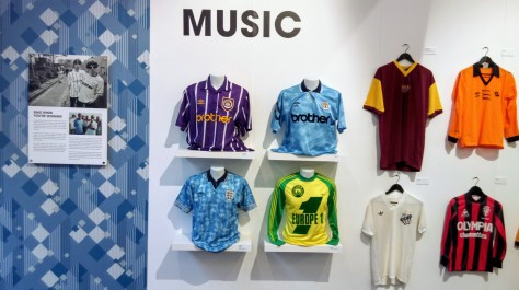 New Order, Oasis, England, Bob Marley, Manchester City, football kit, design, music, world in motion